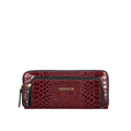 Yoko Ono W1 Red Leather Clutch Wallet
