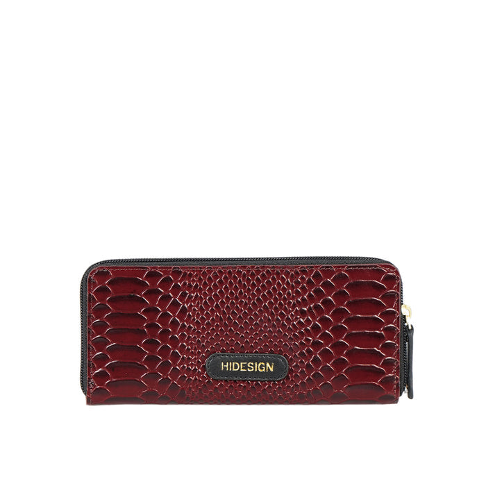 Yoko Ono W1 Red Leather Clutch Wallet