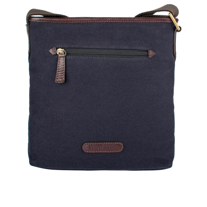Yoruk 02 Blue Canvas Crossbody