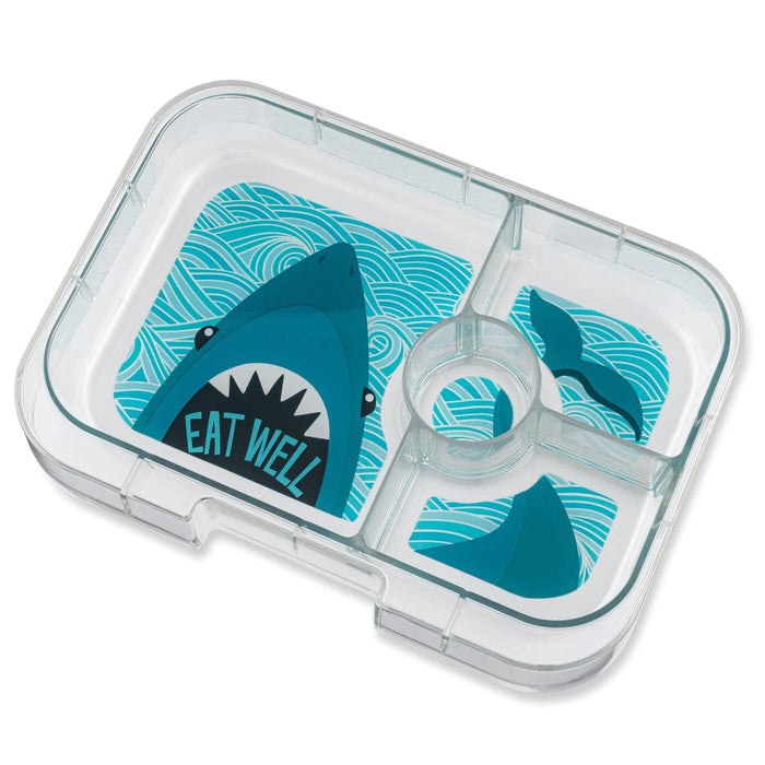 Yumbox - Bento Panino 4 Compartment Green Shark