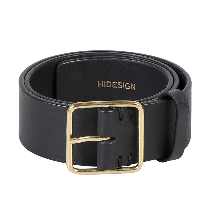 Zia Women's Black Non Reversible Leather Belt