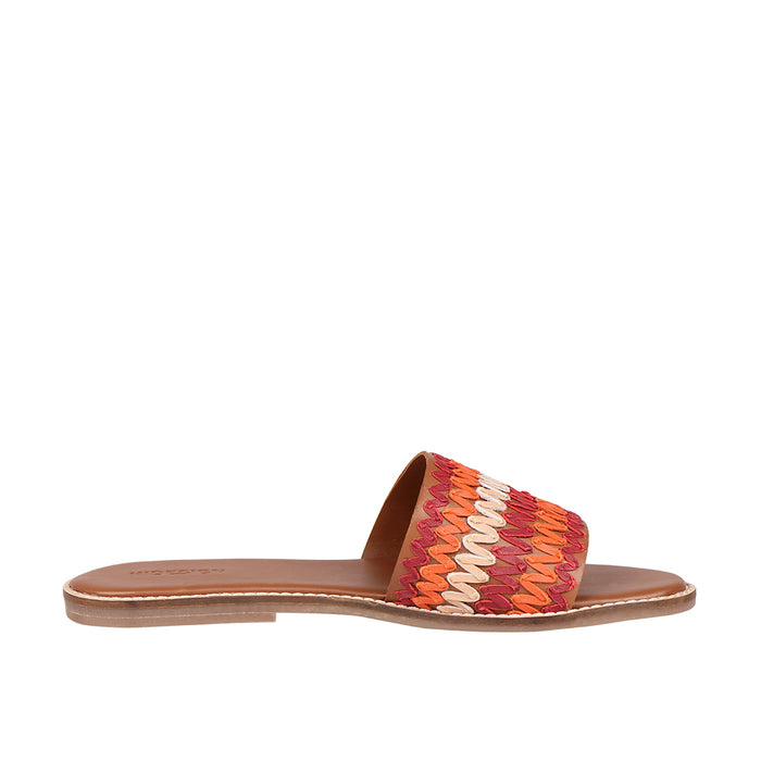Ziggy Women's Tan Leather Flats