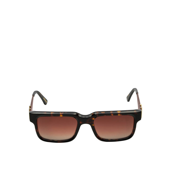 Zulu Men's Brown Wayfarer Sunglasses