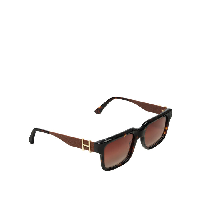 Zulu Men's Brown Wayfarer Sunglasses