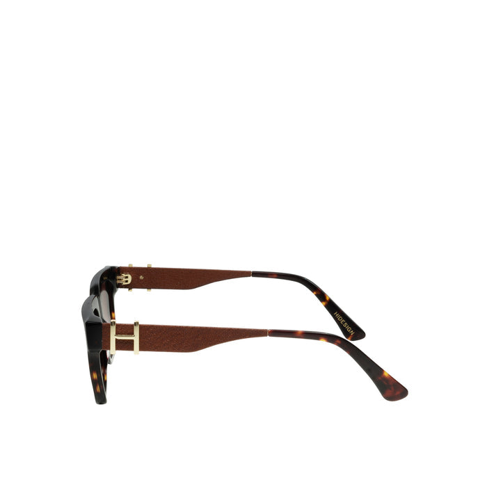 Zulu Men's Brown Wayfarer Sunglasses